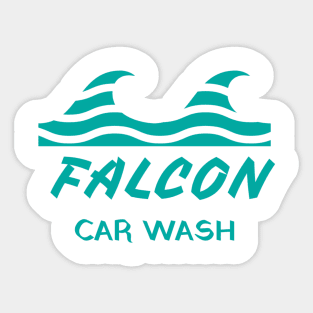 Falcon Car Wash Sticker